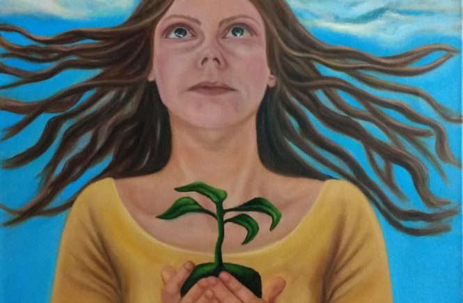Alice Heartfelt Art - Wdzięczność - olej na płótnie