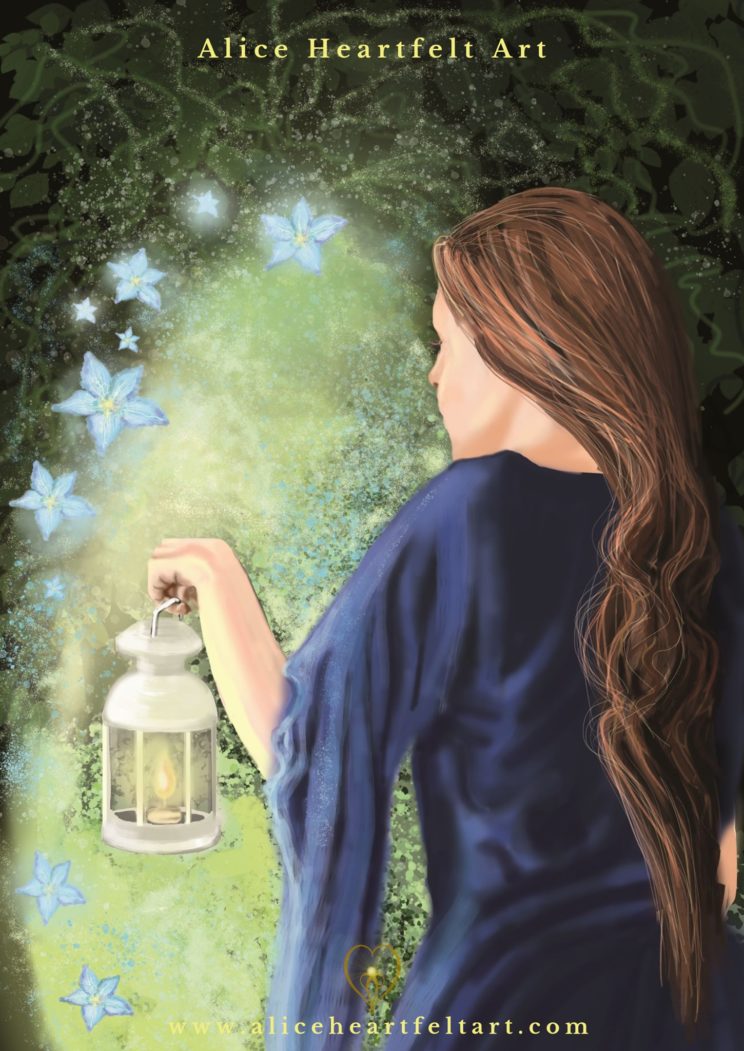 Alice Heartfelt Art - 13 habits of successful people - Kindness ("If you light a lamp for someone else, it will also brighten your path" - Gautama Buddha)