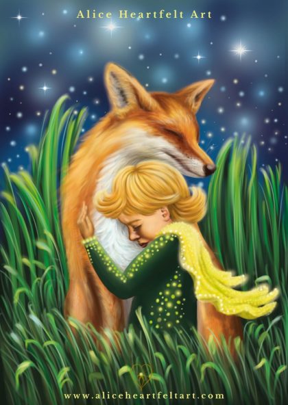 Alice Heartfelt Art  - Der Kleine Prinz - die digitale Malerei