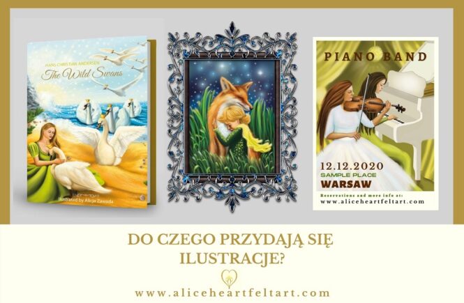 Do czego przydają się ilustracje - Alice Heartfelt Art