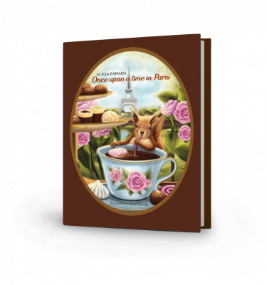 Book Cover With Titles - EN - Once upon a time in Paris - no backround kadr
